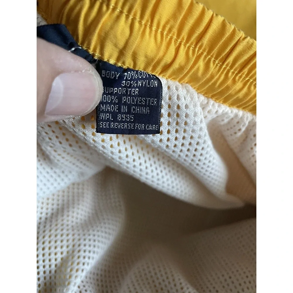 Polo Ralph Lauren Swim Trunks Mens Large Gold American Flag USA Lined Shorts
